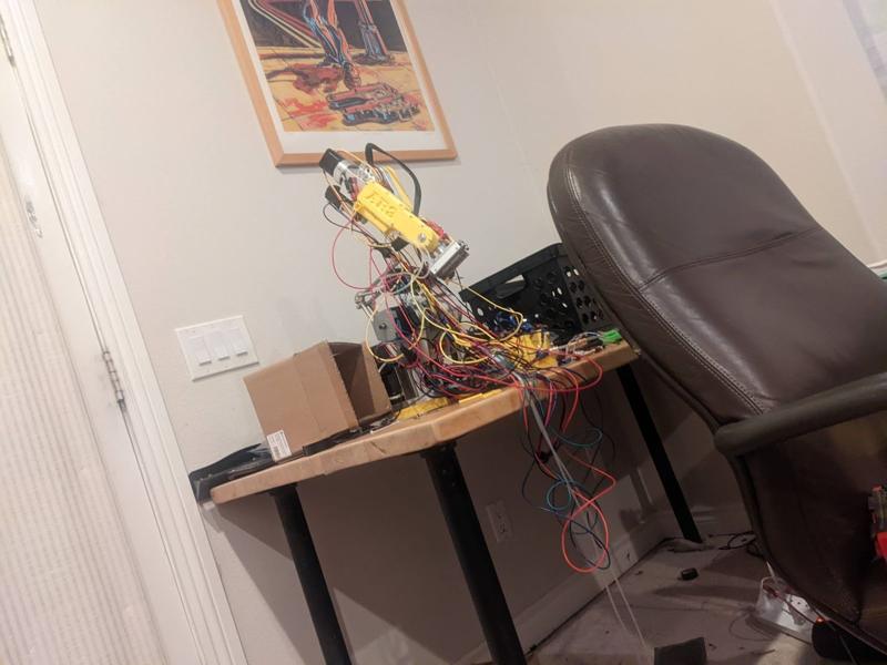The first wiring