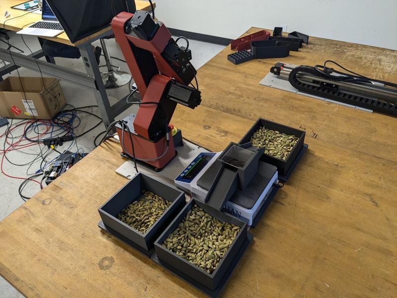 Cardamom sorting prototype