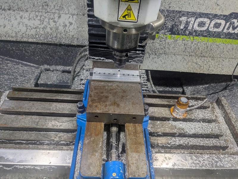 Machining a rod