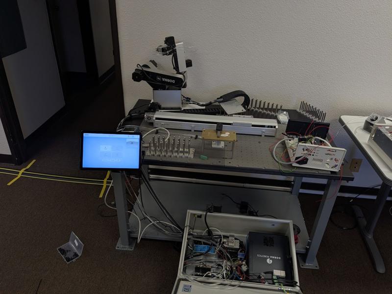 During setup