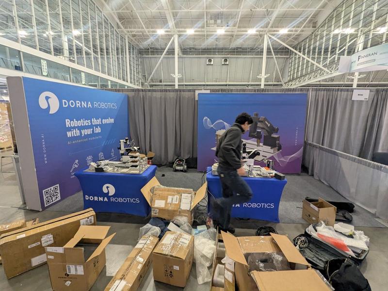 SLAS 2026 setup