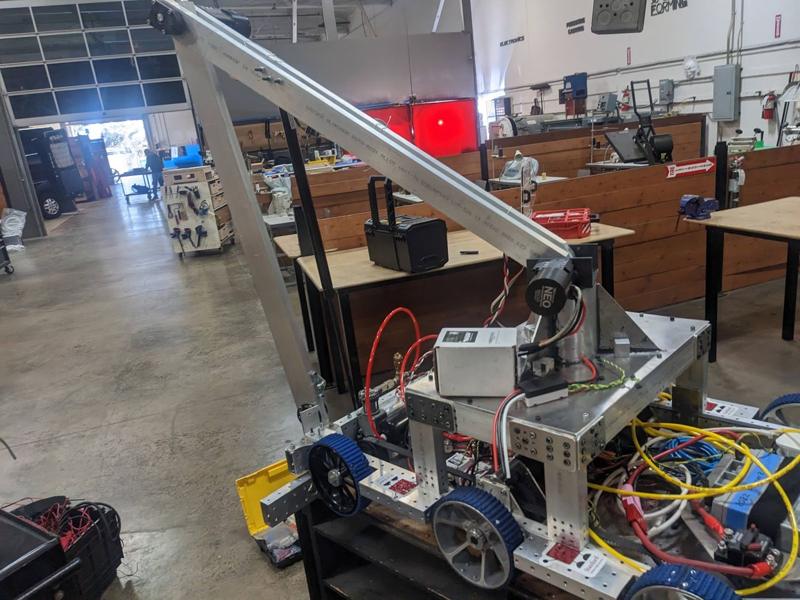 Robot during build